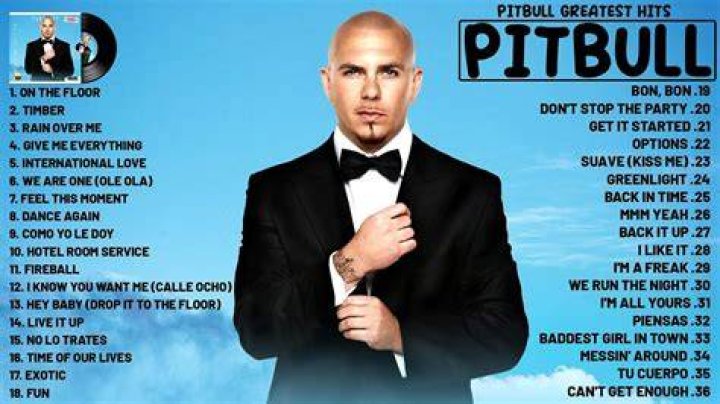 Pitbull - Most Famous Singers from Spain