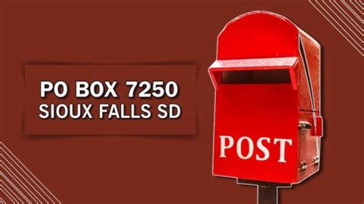 Po Box 7250 Sioux Falls Sd Fill Online, Printable, Fillable, Blank