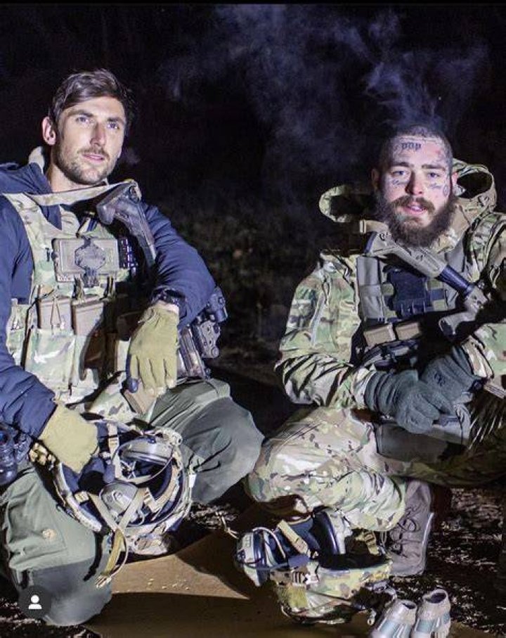 Post Malone and Grandthumb all geared out r/tacticalgear