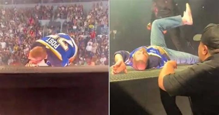 Post Malone Falls On Stage During Concert POPSUGAR Celebrity UK