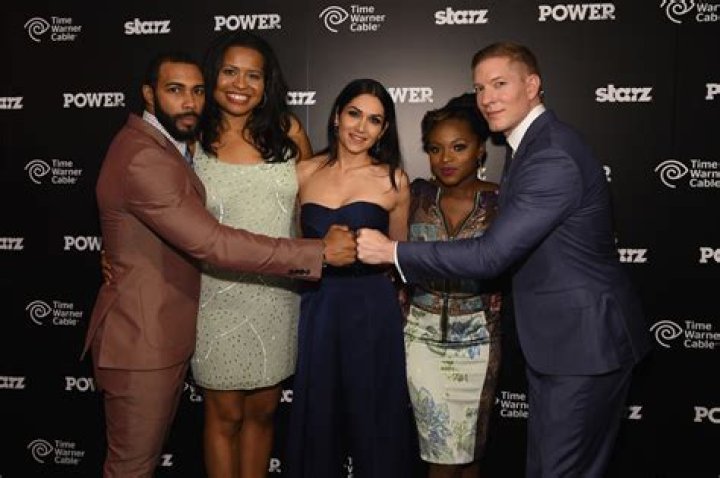 Power S2 Premiere Omari Hardwick with wife Jennifer Pfautch