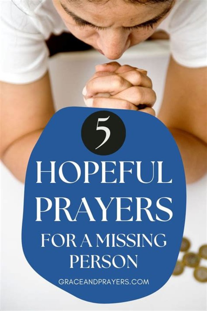Prayer For Missing Person (Text Version No Sound) YouTube