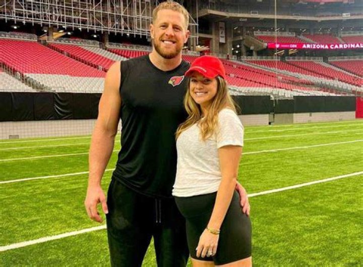 Pregnant Kealia Watt Visits Husband JJ Watt at NFL Training Camp Photo