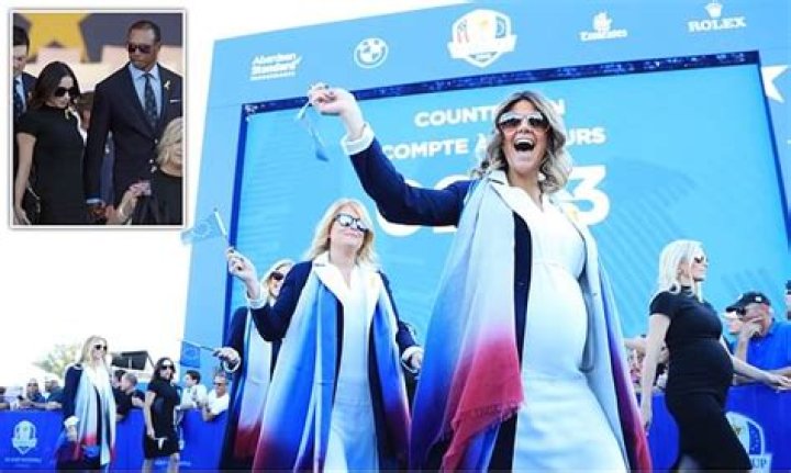 Pregnant WAGs attend the Ryder Cup opening Ceremony Daily Mail Online