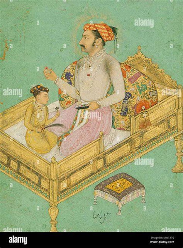 Prince Khurram known as Shah Jahan) and his third wife