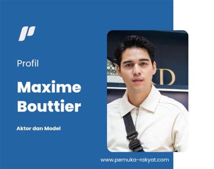 Profil dan Biodata Maxime Bouttier, Mantan Prilly Latuconsina Lengkap