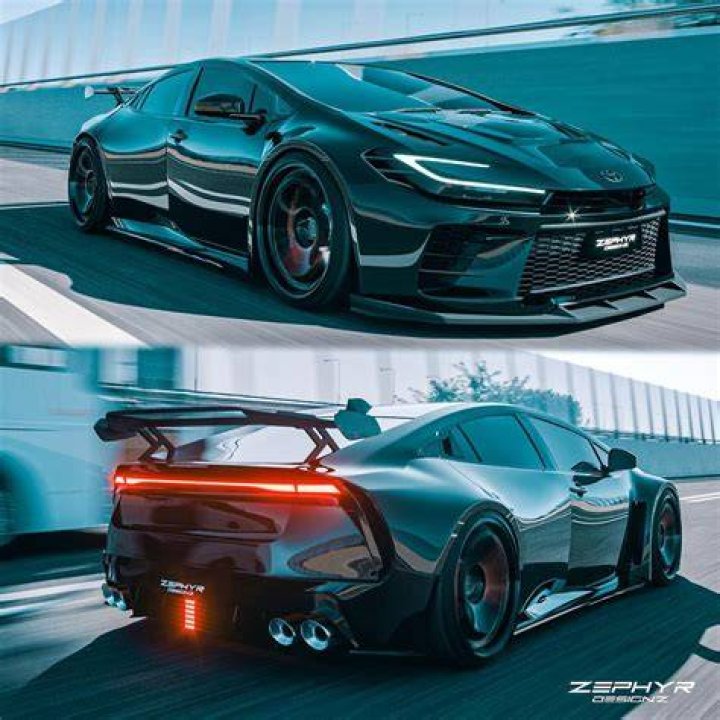 Prototype Wide Wide Body Kit for new Prius by Zephyr Designs