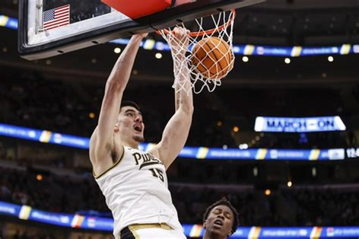 Purdue Center Zach Edey Named FirstTeam AllBig Ten, Conference Player
