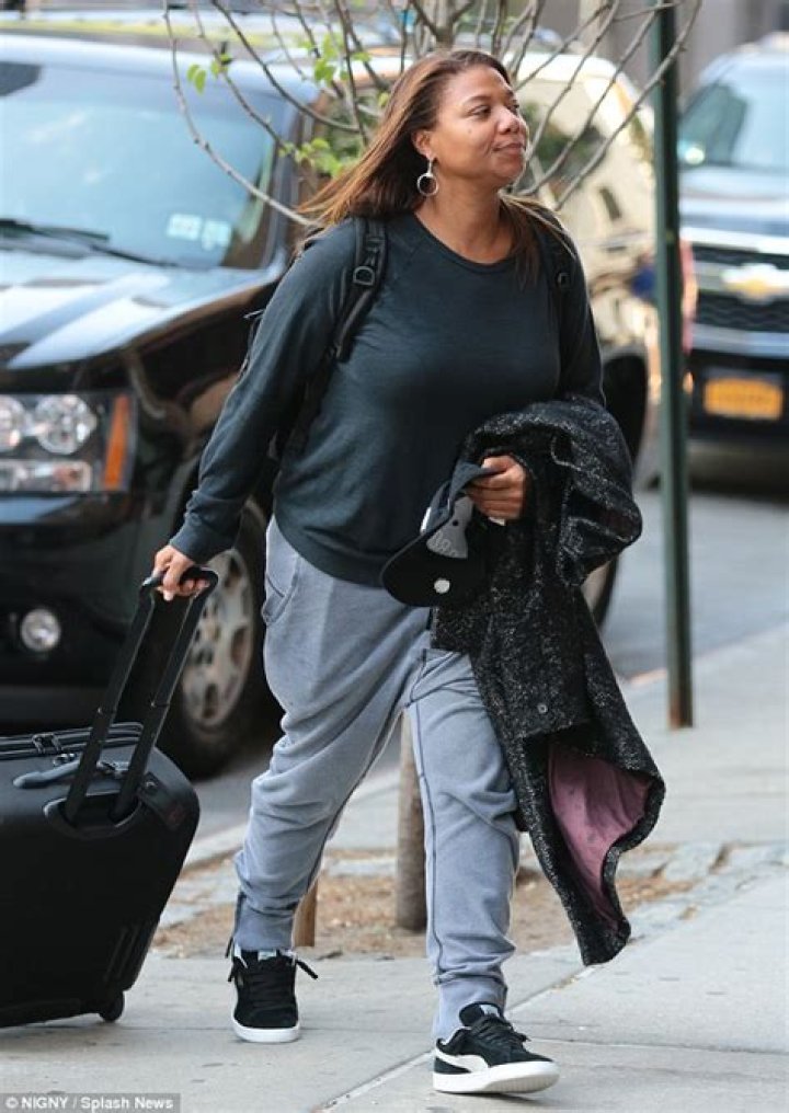 Queen Latifah, 45, strolls arm in arm with partner Eboni Nichols, 36