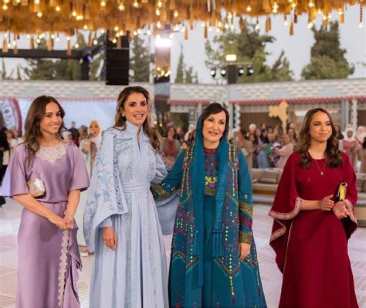Queen Rania of Jordan begins celebrations for son&rsquo;s wedding Middle
