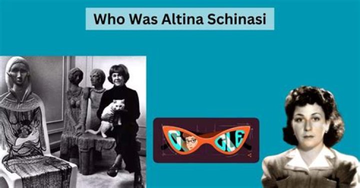 Qui est Altina Schinasi, mise &agrave; l'honneur par Google ce 4 ao&ucirc;t