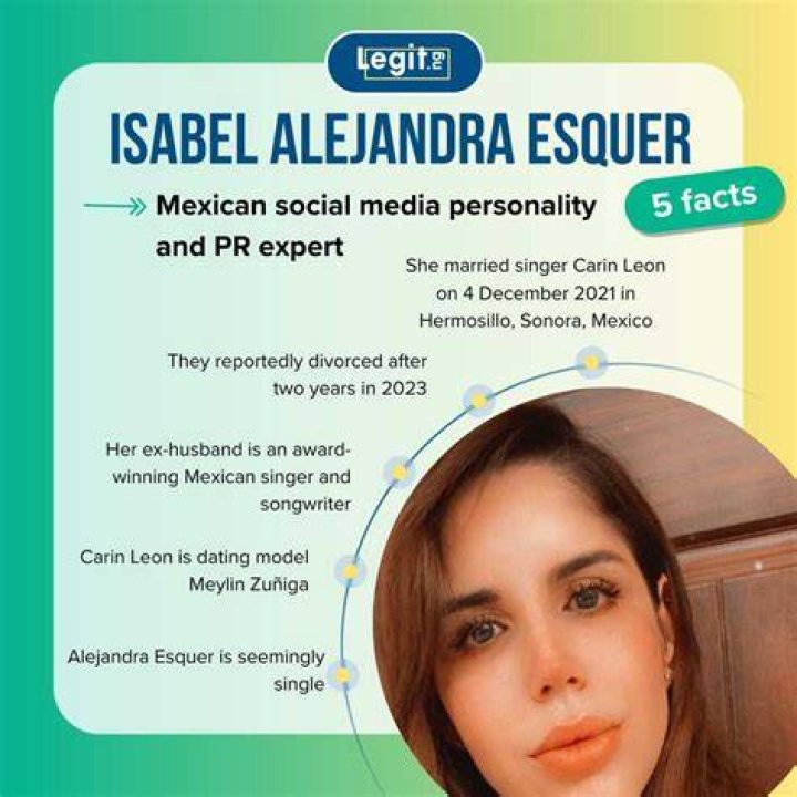 Qui&eacute;n es Alejandra Esquer, la esposa sonorense del cantante Car&iacute;n Le&oacute;n
