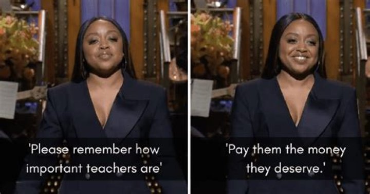 Quinta Brunson speaks out for teachers on SNL Scoop Upworthy