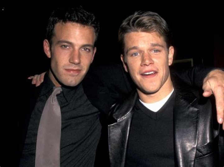 r Matt Damon and guest Skylar Satenstein attend the 'Geronimo An