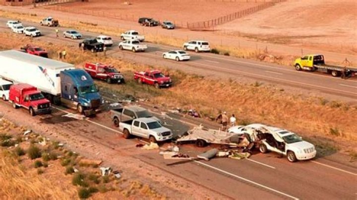 Race Riggins 22 Car Pile Up, Race Righins Sandstorm Utah, Fillmore