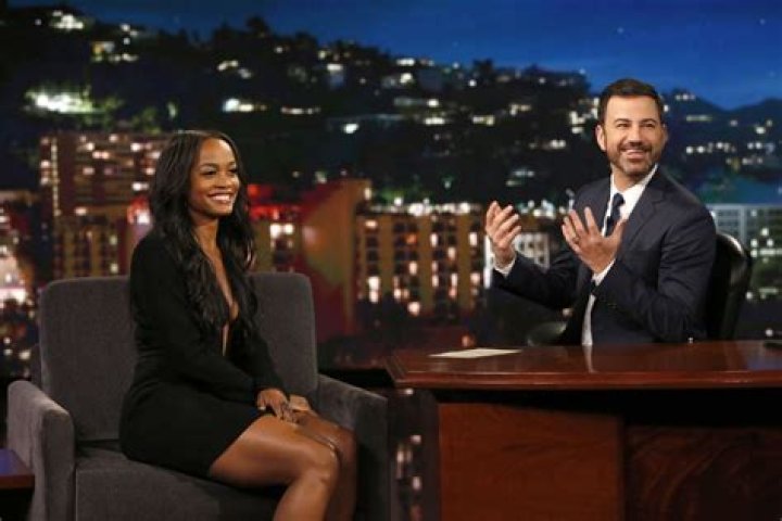 RACHEL LINDSAY at Jimmy Kimmel Live 05/22/2017 HawtCelebs