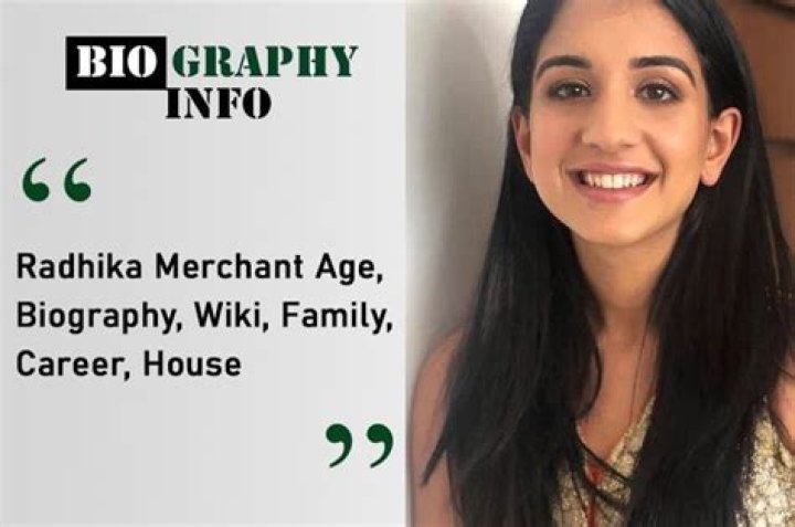 Radhika Merchant Biography (Wiki), Age, Height, Boyfriend, Husband
