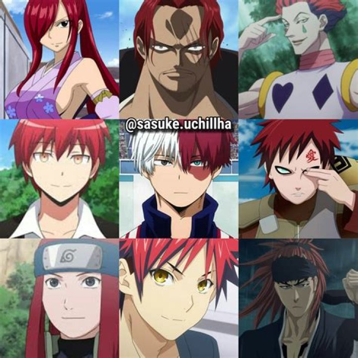 &radic; Characters With Red Hair