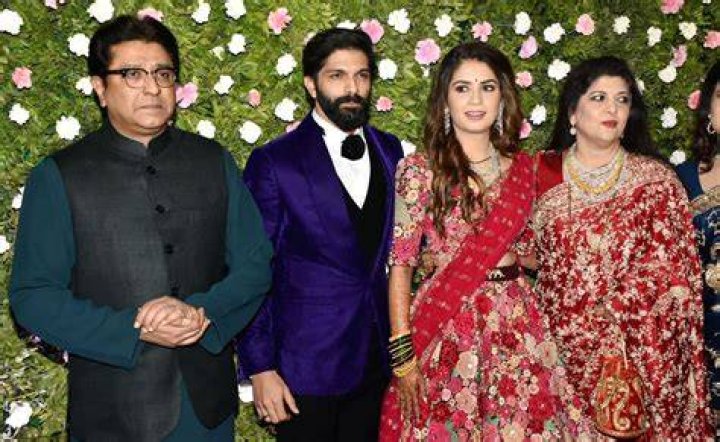 Raj Thackeray Daughter Look who turned up for MNS chief Raj Thackeray