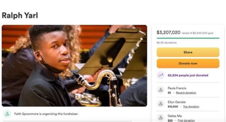 Ralph Yarl GoFundMe Ralph Yarl GoFundMe