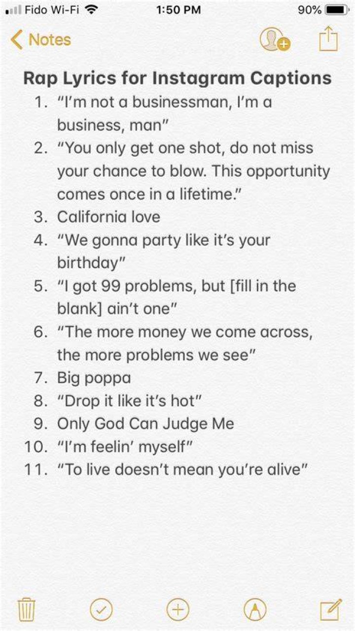rap lyrics for instagram captions Life quoteS Instagram quotes