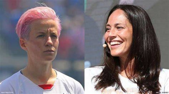 Rapinoe Wife Megan Rapinoe Praises Her Fiancee Sue Bird For Serving