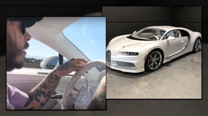 Rapper Post Malone Drops 3,000,000 on AllWhite 2019 Bugatti Chiron