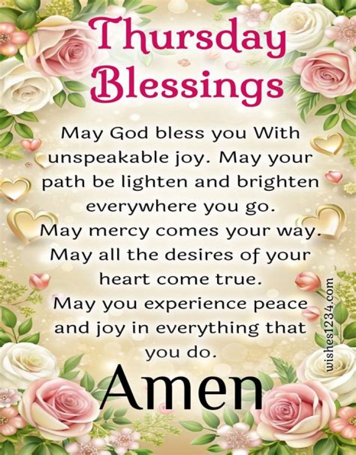 Receive your Thursday Blessings. Stay Blessed y&rsquo;all. ThankfulThursday