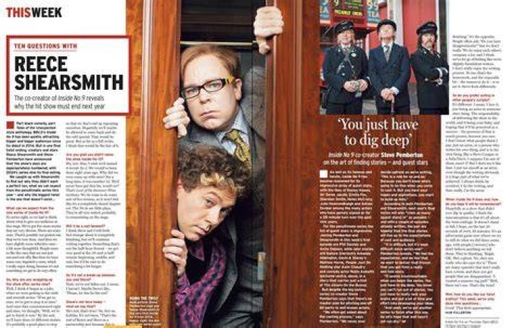 Reece Shearsmith Interview Filled With Love For Wife, A 'Gay' Man Of Sorts