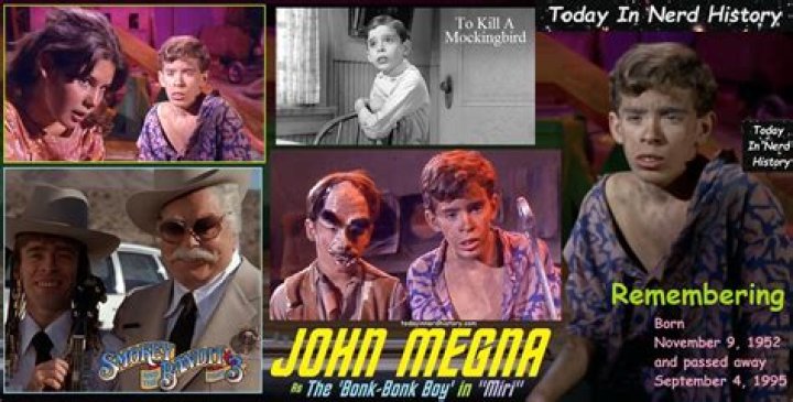 Remembering John Megna, born November 9, 1952 and passed away on