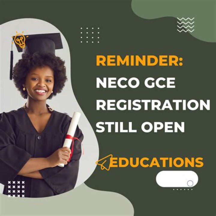 Reminder NECO GCE Registration Still Open by Joshua Omotayo Oct