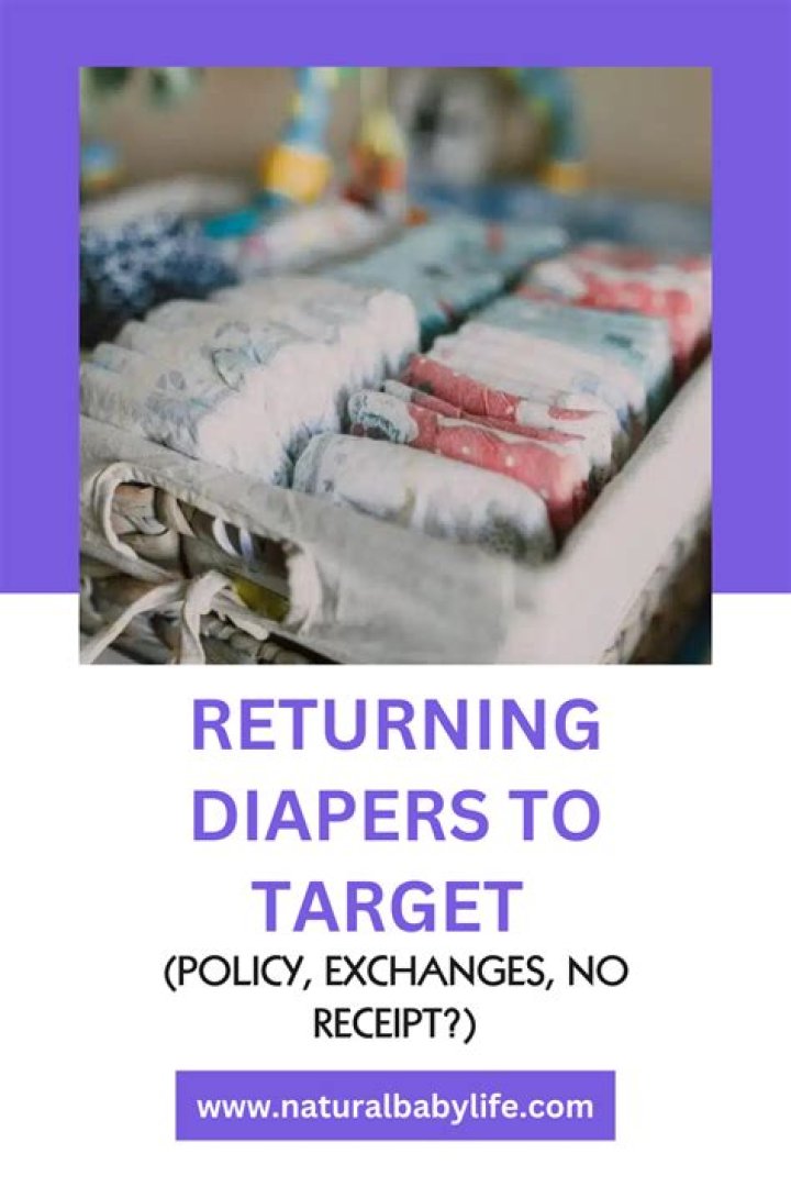 Returning Diapers To Target