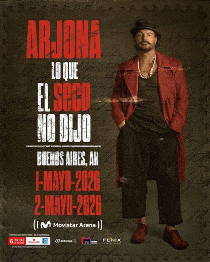 Ricardo Arjona viene &laquo;&Iacute;ntimo&raquo; a Altos de Chav&oacute;n PhotoNews.do