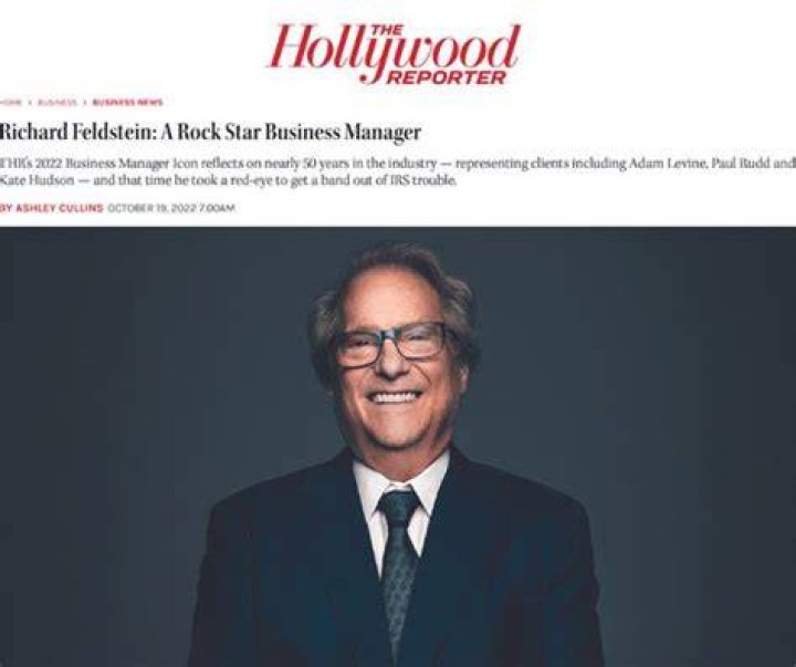 Richard Feldstein Hollywood Reporter Business Manager Icon The