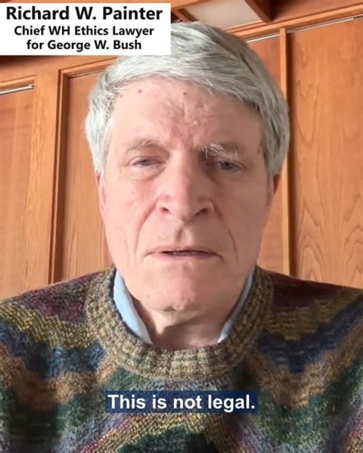 Richard Painter calling for a Hunter Biden special counsel