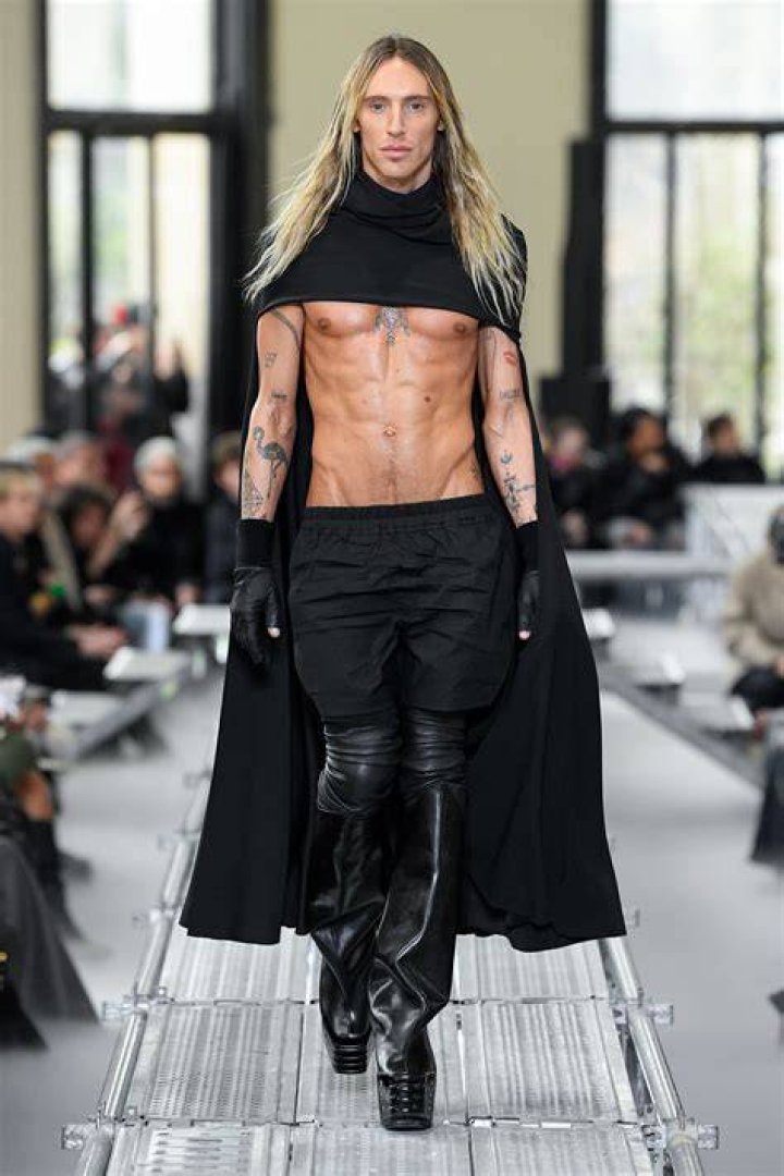 Rick Owens Fall 2023 Menswear Fashion Show Vogue