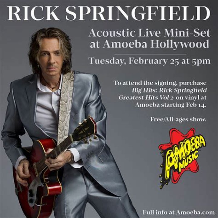 Rick Springfield dishes on his marriage of more than 30 years Rick