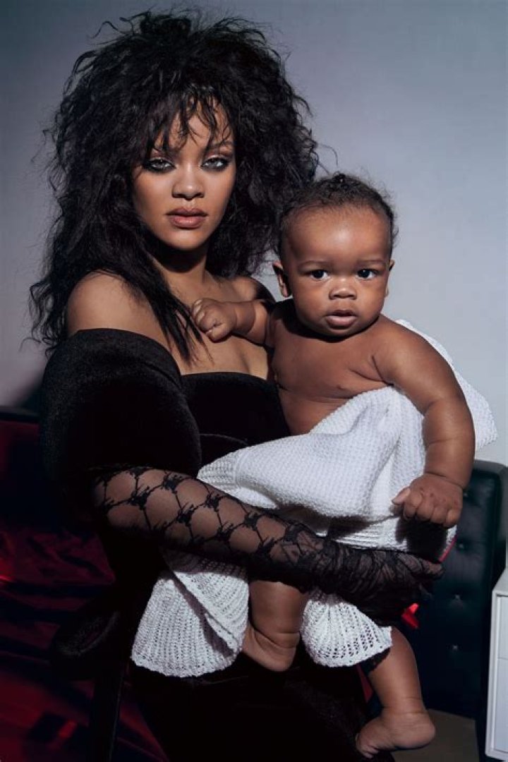 Rihanna Poses for MakeupFree Photos with Her Parents in Barbados