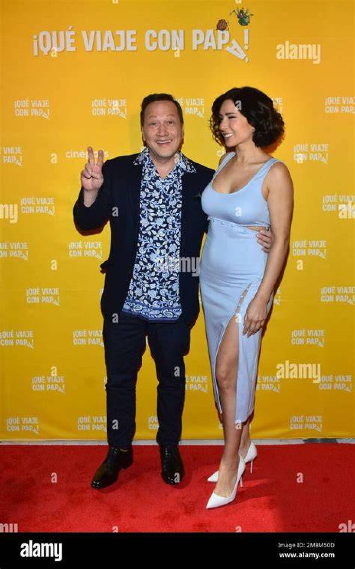 Rob Schneider and Patricia Azarcoya Schneider Photos Stars arrive