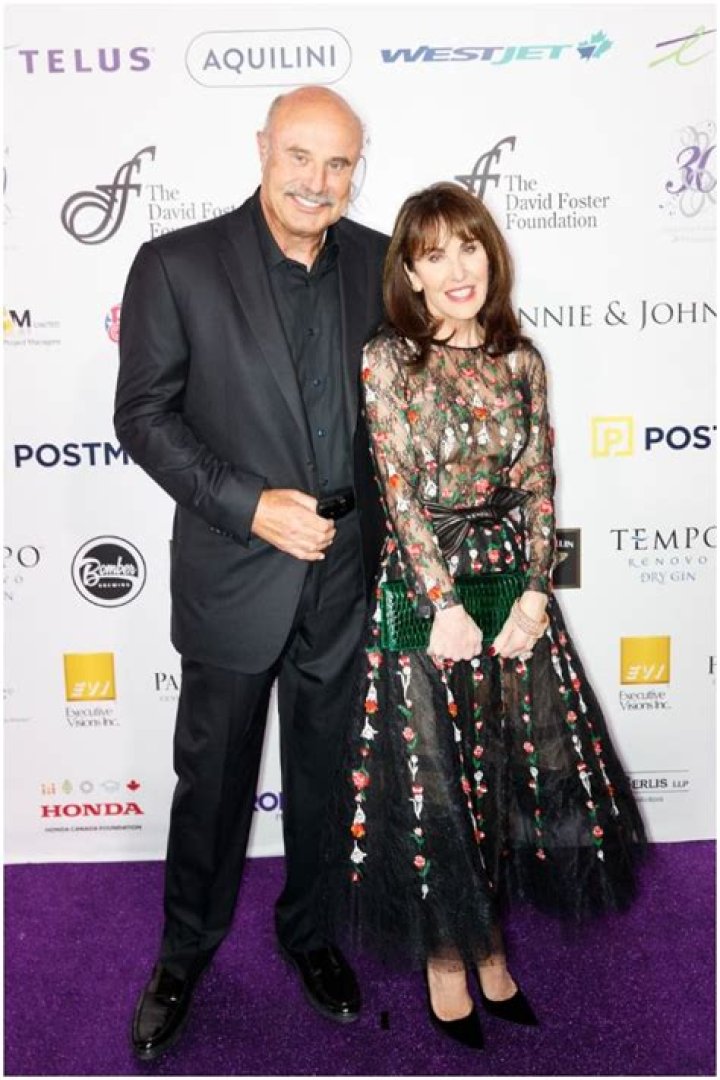 Robin McGraw with Dr Phil