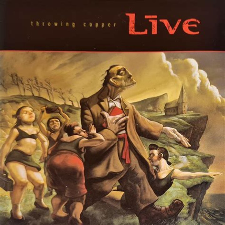 Rock Album Artwork Live Throwing Copper