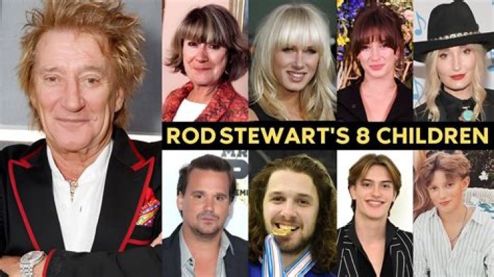 Rod Stewart Children How Many Kids & Who Are Their Mums? New Idea
