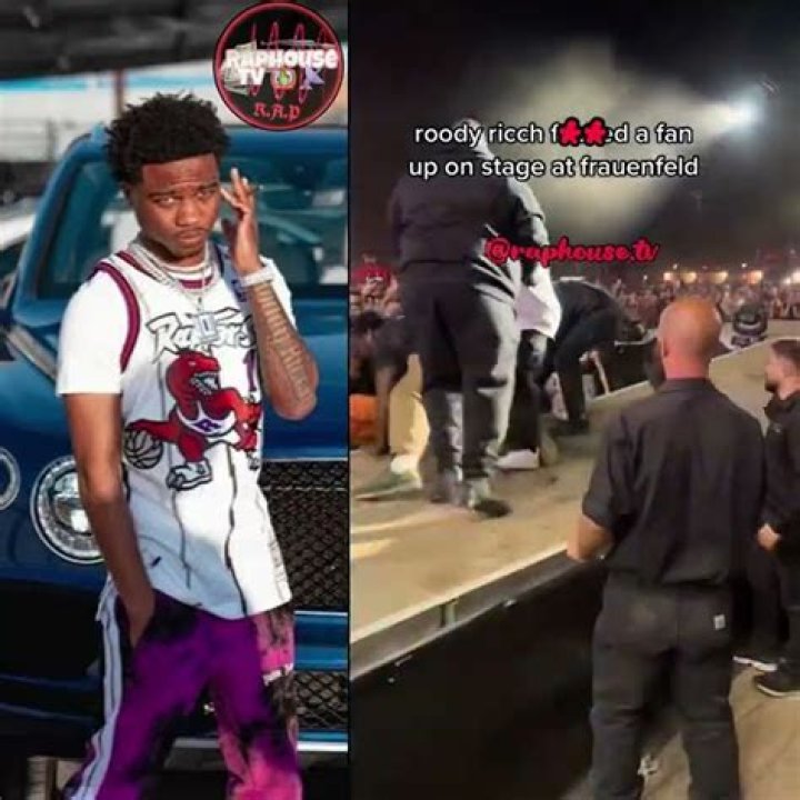 Roddy Ricch Kicked Fan Who Jumped On Stage At Openair Frauenfeld