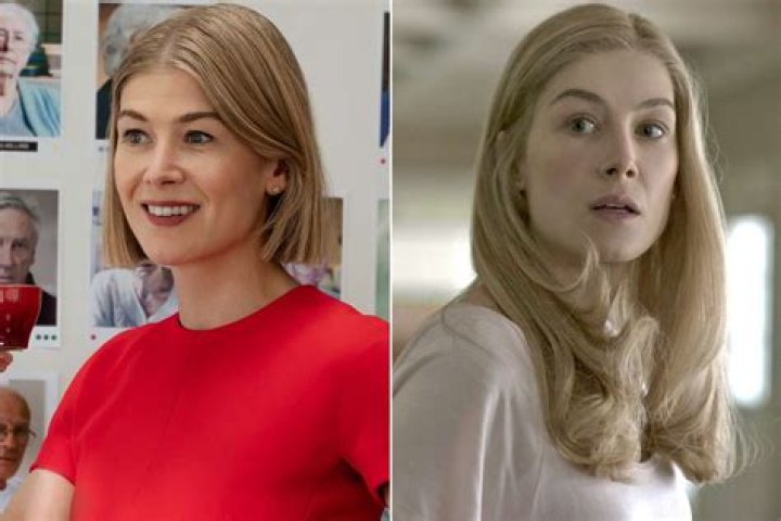 Rosamund Pike compares her characters in I Care a Lot and Gone Girl