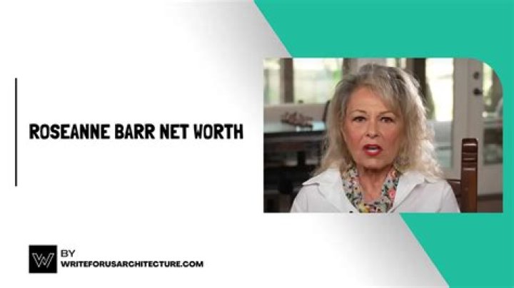 Roseanne Barr Net Worth How Much Money She Makes