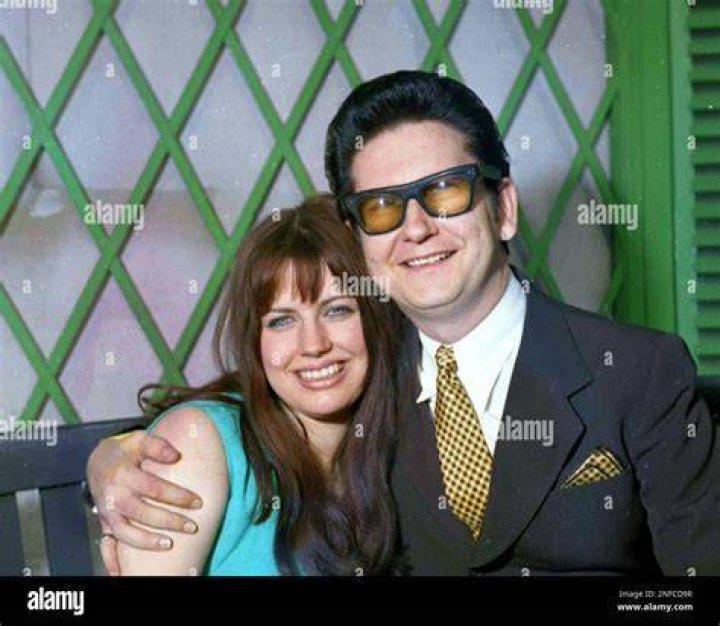 Roy Orbison and his wife Barbara Orbison Roy Orbison