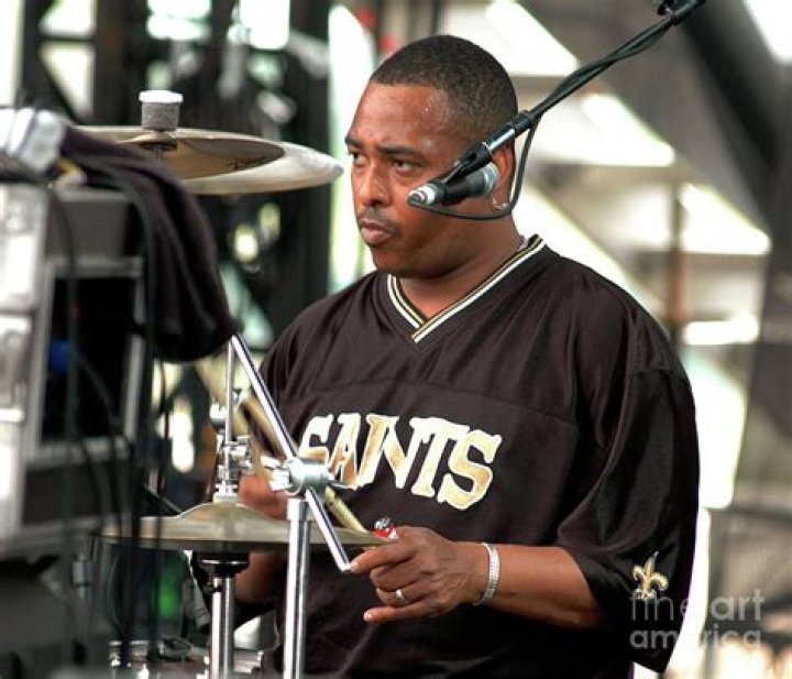 Russell Batiste Jr. on Drums with The Funky Meters Photograph by David