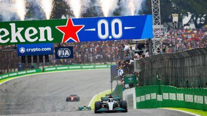 Russell lives F1 dream to win debut race 2022 Brazilian Grand