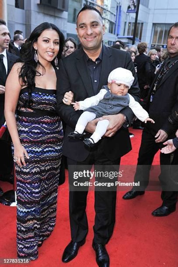 Russell Peter’s daughter Crystianna Marie Peters from ex-wife Monica Diaz attending Canada Walk of Fame