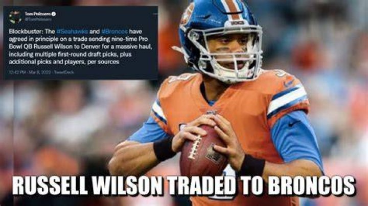 Russell Wilson memes took over the on Monday night